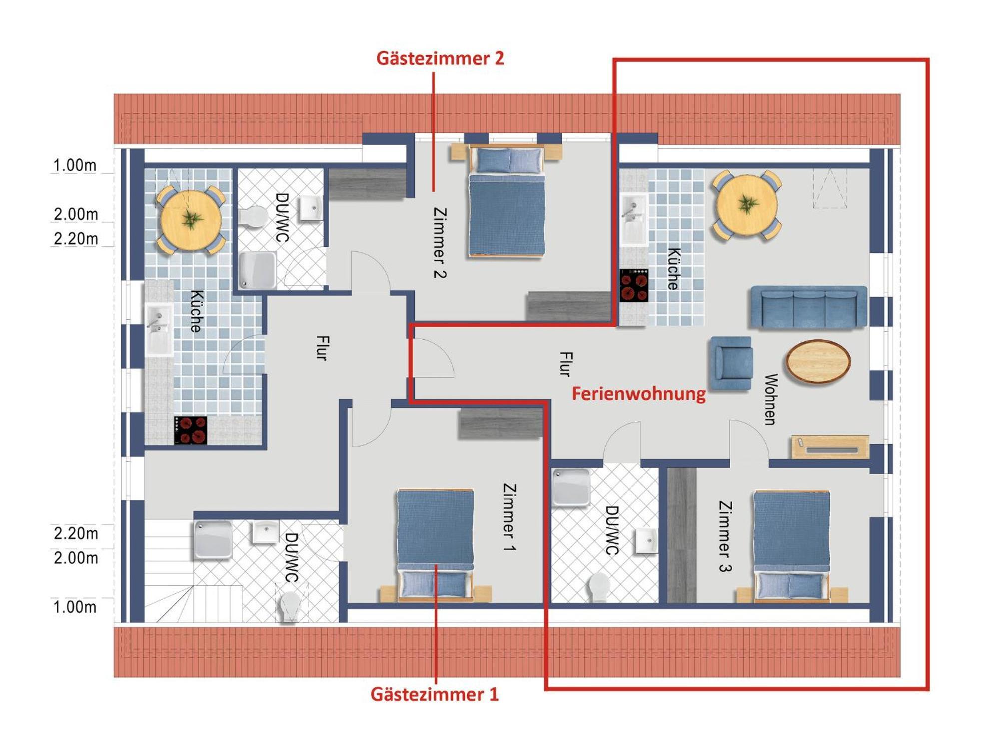Ferienzimmer 1 Engelmann-Beck Ханштедт Экстерьер фото